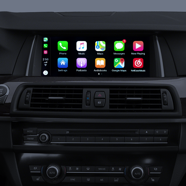 CarPlay / Android Auto / Mirroring 3 en 1 integration pour BMW iDrive NBT